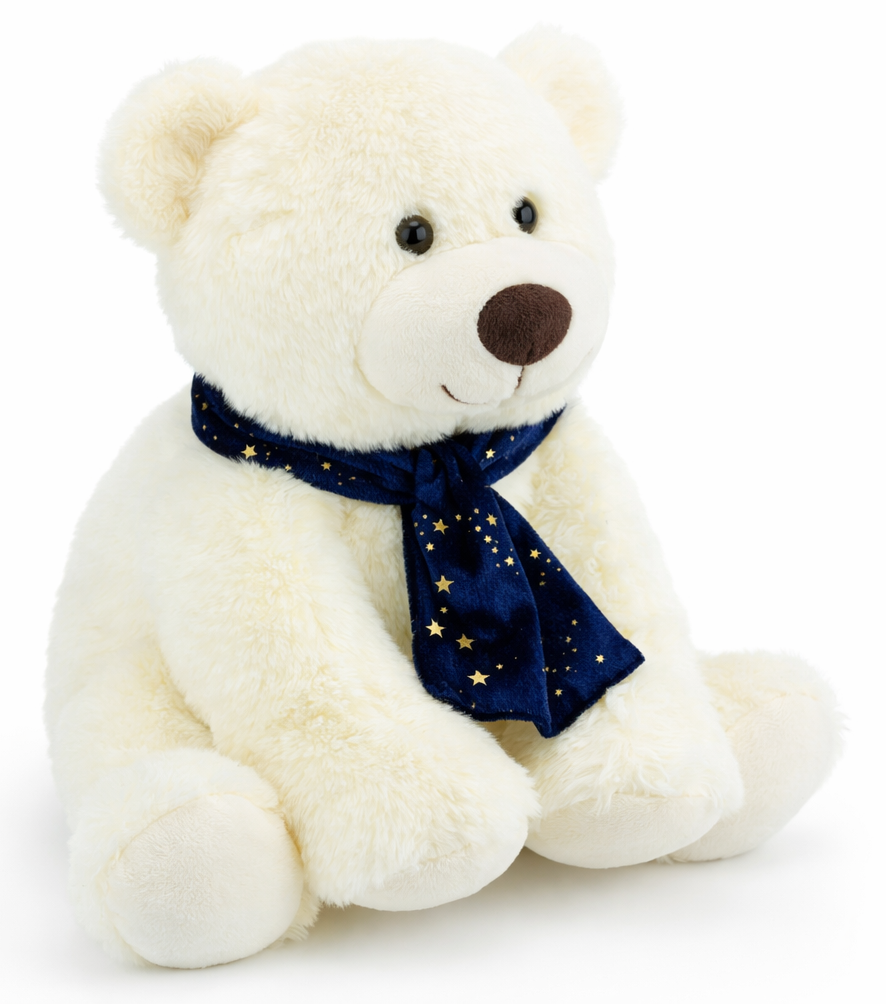 сладкий новогодний подарок Медведь Ванилька